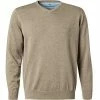 Blitzangebot 🔥 Fynch-Hatton Pullover SFPK 211/845 Baumwolle, Taupe meliert, Taupe 🤩 -Pullover & Strickjacken Verkäufe 328562 norm