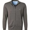 Angebote 👏 Fynch-Hatton Cardigan SFPK 212/860 Baumwolle, Graubraun meliert, Grau ❤️ -Pullover & Strickjacken Verkäufe 328573 norm