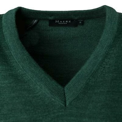 Angebote 🥰 Maerz V-Pullover 490400/294 Merinowolle, Lindgrün meliert, Slate ❤️ 4 Angebote 🥰 Maerz V-Pullover 490400/294 Merinowolle, Lindgrün meliert, Slate ❤️ – Bild 2