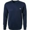Brandneu 😀 Fred Perry Pullover K7601/395 Wolle, Dunkelblau 😍