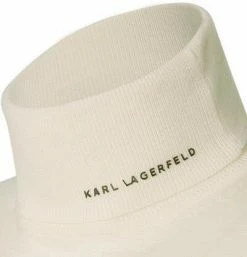Bestpreis ❤️ KARL LAGERFELD Pullover 655049/0/592306/060 Rollkragenpullover, Wolle-Seide, Ecru, Wollweiß ⭐ -Pullover & Strickjacken Verkäufe 332357 norm3