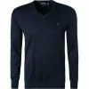 Bester Verkauf 👍 Polo Ralph Lauren Pullover 710670789/004 Slim Fit, Pima Baumwolle, Dunkelblau, Navy ❤️ -Pullover & Strickjacken Verkäufe 339522 norm