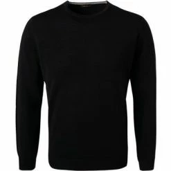 Aktion 🥰 Stenströms Pullover 422291/1355/600 Merinowolle, Schwarz 🔔