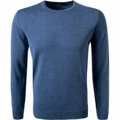 Billig 👍 Stenströms Pullover 422280/1355/130 Merinowolle, Blau 👏