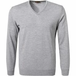 Bestes Angebot 🛒 Stenströms Pullover 422292/1355/300 Merinowolle, Hellgrau meliert, Hellgrau 🔔