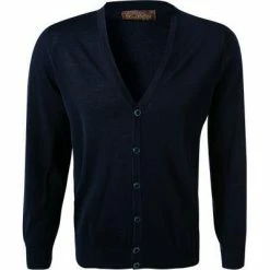 Bestes Angebot 🔔 Stenströms Cardigan 422205/1350/190 Merinowolle, Dunkelblau 😍