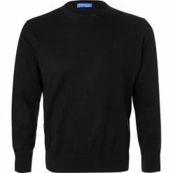 Neu 💯 Cipriani Pullover CR62/7661/SW615 Baumwolle-Seide, Schwarz , Black 🌟