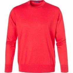 Am billigsten 🌟 Cipriani Pullover BR33/7661/570 Seide-Baumwolle, Koralle, Coralle 😍