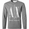 Brandneu ❤️ ARMANI EXCHANGE Pullover 8NZMPA/ZJ1ZZ/3930 Sweatshirt, Baumwolle, Grau , Grau 😉 -Pullover & Strickjacken Verkäufe 348070 master