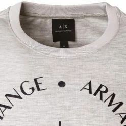 Angebote 🎁 ARMANI EXCHANGE Sweatshirt 8NZM87/Z9N1Z/3929 Mikrofaser, Silbergrau meliert, Grau 🎁 -Pullover & Strickjacken Verkäufe 348072 norm2