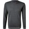 Großhandel ❤️ DANIELE FIESOLI Pullover 0002/11 Merinowolle, Dunkelgrau 🤩