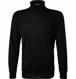 Angebote 🥰 Stenströms Pullover 422206/1350/600 Rollkragenpullover, Merinowolle, Schwarz ⌛