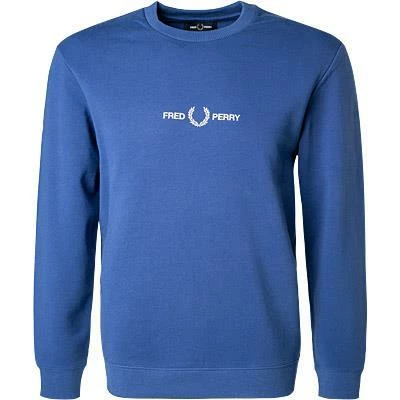 Blitzangebot 🎉 Fred Perry Pullover M8629/L33 Sweatshirt, Baumwolle, Königsblau, Blau ⭐ 3 Blitzangebot 🎉 Fred Perry Pullover M8629/L33 Sweatshirt, Baumwolle, Königsblau, Blau ⭐