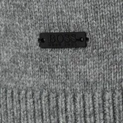 Schlussverkauf 🎁 BOSS Pullover Kontreal 50434315/034 Wolle, Grau meliert, Grau 🎁 -Pullover & Strickjacken Verkäufe 351321 norm3