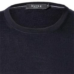 Budget ⭐ Maerz Pullover 470500/399 Modern Fit, Merinowolle, Navy, Marine ⌛ -Pullover & Strickjacken Verkäufe 351377 norm2
