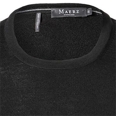 Neu 😀 Maerz Pullover 470500/595 Modern Fit, Merinowolle, Schwarz 💯 4 Neu 😀 Maerz Pullover 470500/595 Modern Fit, Merinowolle, Schwarz 💯 – Bild 2