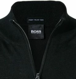 Brandneu 🎉 BOSS Cardigan Balonso-L 50435451/001 Schurwolle, Schwarz 🌟 -Pullover & Strickjacken Verkäufe 351630 norm2