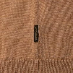 Rabatt 👏 Windsor Pullover Moreno-R 30021471/825 Schurwolle-Seide, Braun meliert, Braun 😍 -Pullover & Strickjacken Verkäufe 352099 norm3