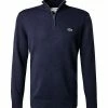 Rabatt 🥰 LACOSTE Pullover AH1953/166 Troyer, Classic Fit, Wolle, Dunkelblau 🌟 -Pullover & Strickjacken Verkäufe 352635 norm