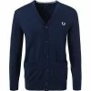 Aktion 😍 Fred Perry Cardigan K9551/608 Wolle, Navy 🤩 -Pullover & Strickjacken Verkäufe 353876 norm