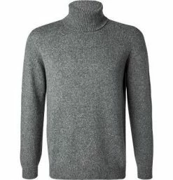 Bestes Angebot 🎁 roberto collina Rollkragenpullover RD18003/18 Merinowolle, Grau 🧨