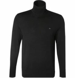 Coupon 🥰 Calvin Klein Pullover K10K102751/BEH Rollkragenpullover, Wolle waschbar, Schwarz 😀