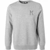 Schlussverkauf 🎁 KARL LAGERFELD Sweatshirt 705890/0/500900/941 Baumwolle, Hellgrau meliert, Hellgrau 🛒