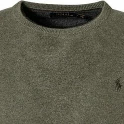 Schlussverkauf 🌟 Polo Ralph Lauren Pullover 710667378/017 Merinowolle, ölgrün meliert, ölgrün 😀 -Pullover & Strickjacken Verkäufe 355452 norm2