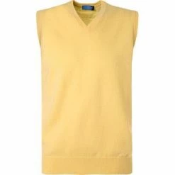 Bestpreis 🥰 Cipriani Pullunder BL40/8217/WM-016 Reines Kaschmir, Gelb 🧨