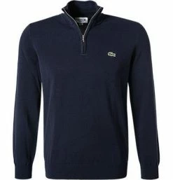 Bestes Angebot 🧨 LACOSTE Troyer AH1980/166 Classic Fit, Baumwolle, Marineblau 😍