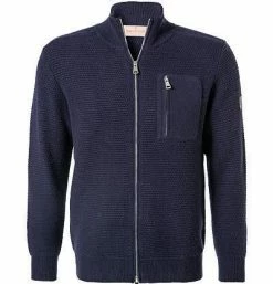 Top 10 💯 handstich Cardigan Björn 51/1921/4401/682 Merinowolle-Kaschmir, Navy, Marine blue ✔️