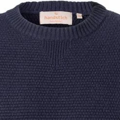 Brandneu ❤️ handstich Pullover Björn 51/1921/4002/682 Merinowolle-Kaschmir, Navy, Marine-blue 🌟 -Pullover & Strickjacken Verkäufe 356563 norm2