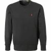 Aktion ⌛ Polo Ralph Lauren Sweatshirt 710766772/001 Baumwolle, Schwarz 🤩 -Pullover & Strickjacken Verkäufe 357045 norm