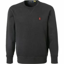 Aktion ⌛ Polo Ralph Lauren Sweatshirt 710766772/001 Baumwolle, Schwarz 🤩