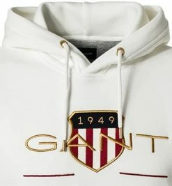 Schlussverkauf 😀 Gant Hoodie 2047056/113 Baumwolle, Weiß 🔔 8 Schlussverkauf 😀 Gant Hoodie 2047056/113 Baumwolle, Weiß 🔔 -Pullover & Strickjacken Verkäufe 357867 norm2