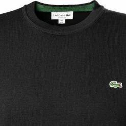 Coupon 🛒 LACOSTE Pullover AH2193/031 Baumwolle, Schwarz ✨ -Pullover & Strickjacken Verkäufe 357900 norm2