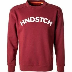 Brandneu 👏 handstich Sweatshirt Filip-P 51/2021/5016/488 Baumwolle, Bordeaux ✨