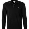 Am billigsten ❤️ LACOSTE Troyer AH1980/031 Classic Fit, Baumwolle, Schwarz , Schwarz ✨ -Pullover & Strickjacken Verkäufe 358378 norm