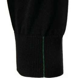 Am billigsten ❤️ LACOSTE Troyer AH1980/031 Classic Fit, Baumwolle, Schwarz , Schwarz ✨ -Pullover & Strickjacken Verkäufe 358378 norm4