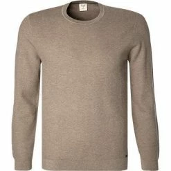 Angebote ✔️ OLYMP Casual Level Five Body Fit 0152/11/57 Pullover, Baumwolle, Camel meliert, Camel ⌛