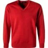 Rabatt 🤩 Maerz V-Pullover 490400/4 Merinowolle, Rot, Blutrot 😉 -Pullover & Strickjacken Verkäufe 359622 norm