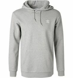 Blitzangebot 🥰 adidas ORIGINALS Essential Hoodie grey FM9958 Baumwolle, Hellgrau meliert 💯 -Pullover & Strickjacken Verkäufe 359790 norm