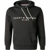 Coupon ⭐ Tommy Hilfiger Hoodie MW0MW10752/BAS Baumwolle, Schwarz 🌟 -Pullover & Strickjacken Verkäufe 360058 master