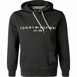 Coupon ⭐ Tommy Hilfiger Hoodie MW0MW10752/BAS Baumwolle, Schwarz 🌟