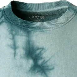 Aktion ⌛ JUVIA Sweatshirt 92015094/91/412 Baumwolle, Türkis gemustert, Türkis ❤️ -Pullover & Strickjacken Verkäufe 360113 norm2