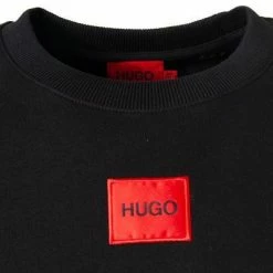 Bester Verkauf 🎉 HUGO Sweatshirt Diragol 50447964/001 Baumwolle, Schwarz ✨ -Pullover & Strickjacken Verkäufe 360863 norm2