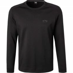 Brandneu 😀 BOSS Sweatshirt Salbo 50455074/001 Baumwolle, Schwarz ⭐
