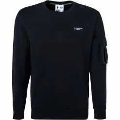 Schlussverkauf 💯 NORTH SAILS Pullover 451011-000/0802 Sweatshirt, Kollektion by Prada, Baumwolle, Dunkelblau, Navy ⌛