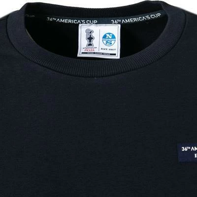 Schlussverkauf 💯 NORTH SAILS Pullover 451011-000/0802 Sweatshirt, Kollektion by Prada, Baumwolle, Dunkelblau, Navy ⌛ 5 Schlussverkauf 💯 NORTH SAILS Pullover 451011-000/0802 Sweatshirt, Kollektion by Prada, Baumwolle, Dunkelblau, Navy ⌛ – Bild 3