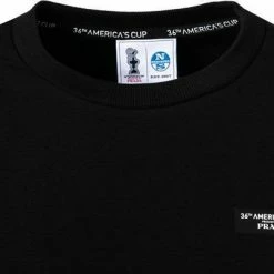 Besorgen ⭐ NORTH SAILS Pullover 451011-000/0999 Sweatshirt, Kollektion by Prada, Baumwolle, Schwarz 🛒 -Pullover & Strickjacken Verkäufe 362444 norm2